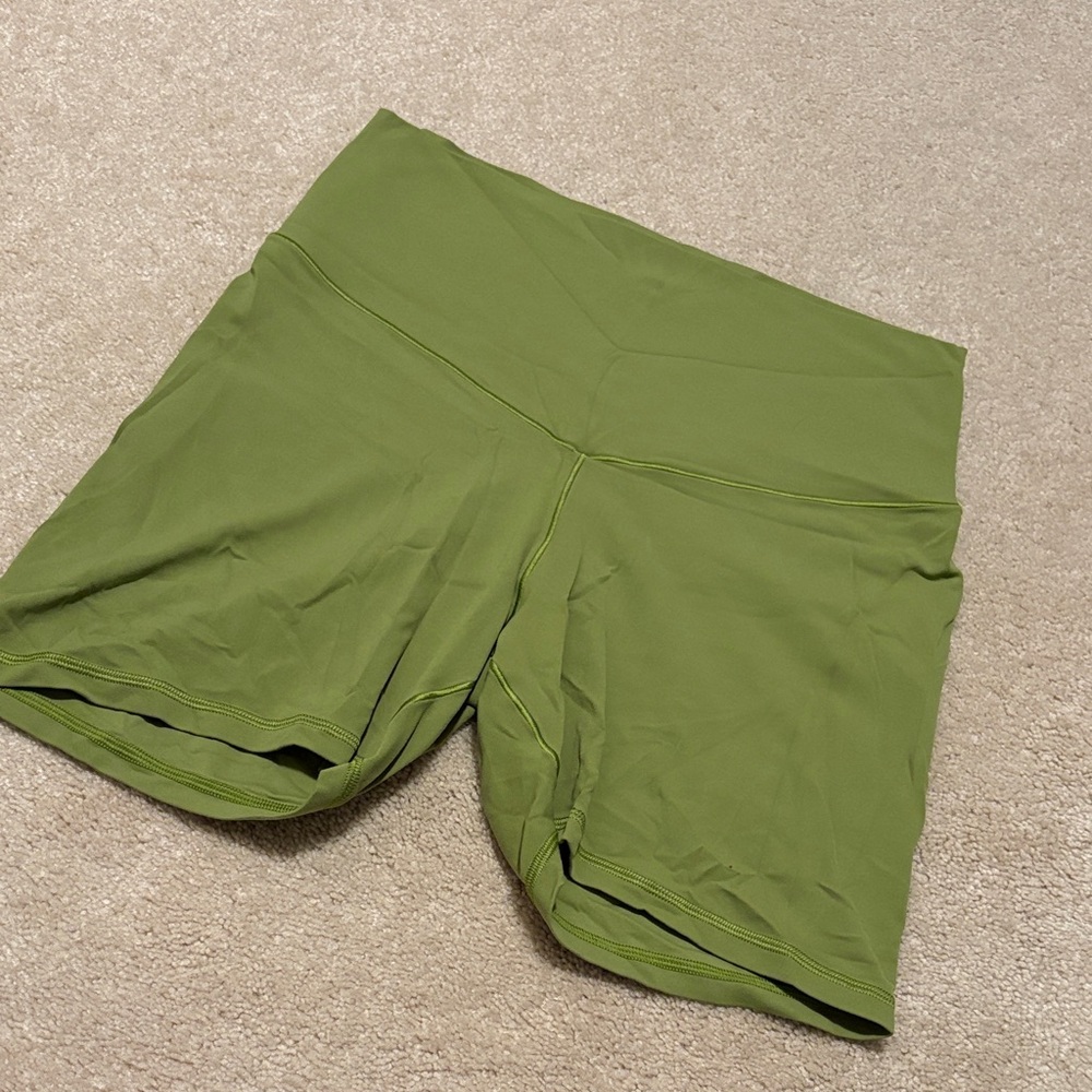 Offline/Aerie Chartreuse Green Women's Bike Shorts